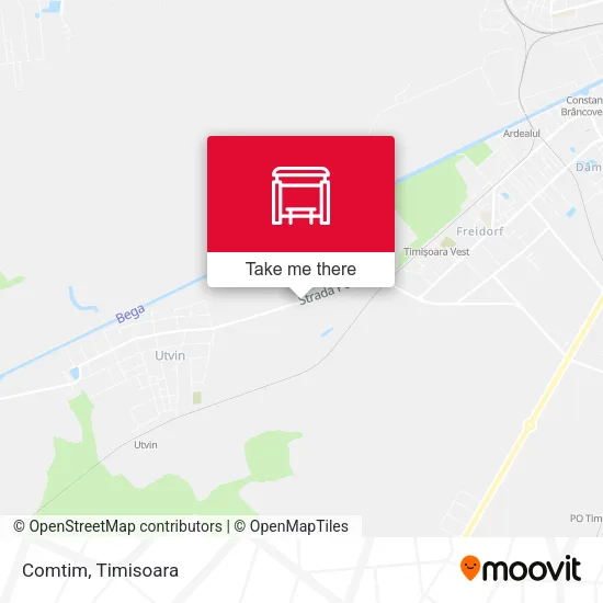 Comtim map