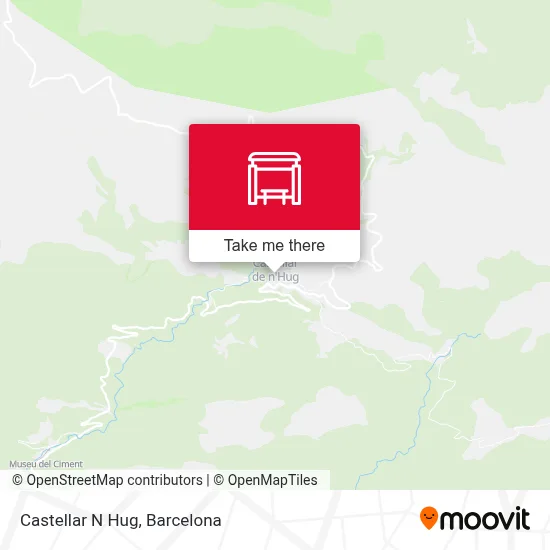 Castellar N Hug map