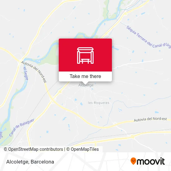 Alcoletge map