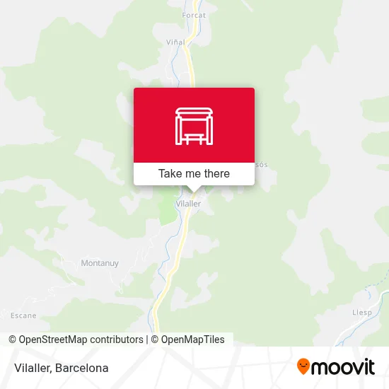 mapa Vilaller