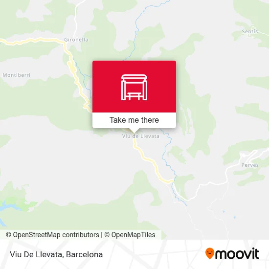 Viu De Llevata map