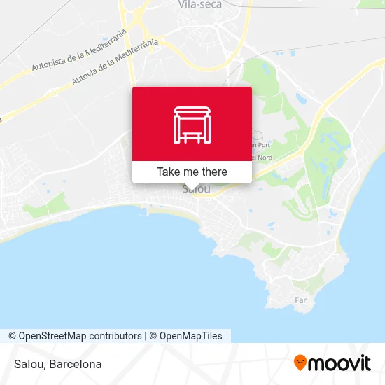 Salou map