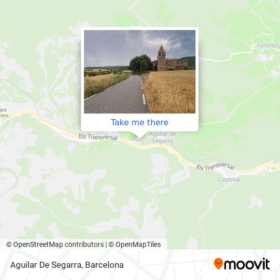 mapa Aguilar De Segarra