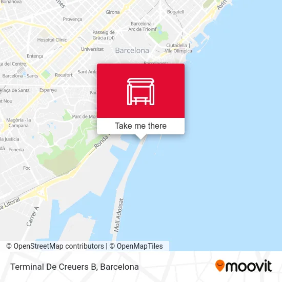 Terminal De Creuers B map
