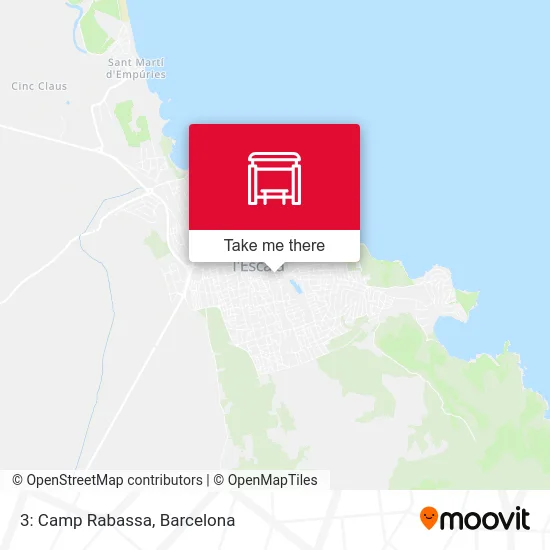 3: Camp Rabassa map