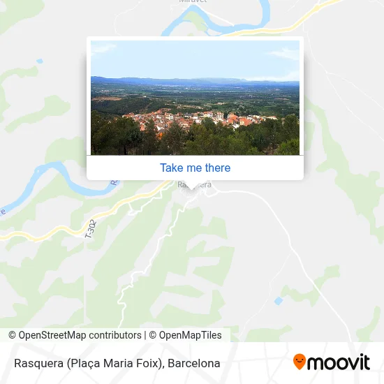 Rasquera (Plaça Maria Foix) map
