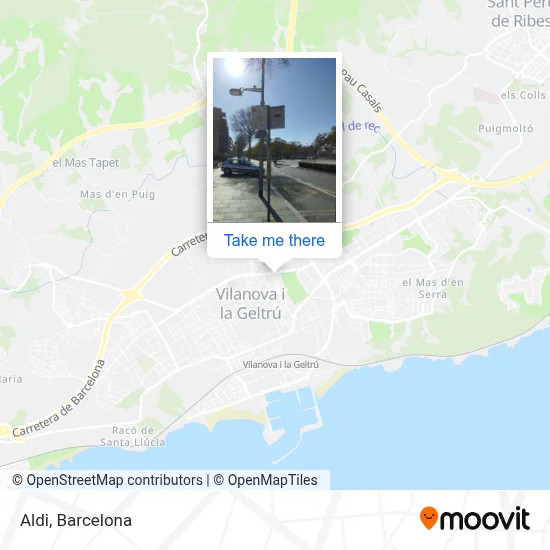 Aldi map