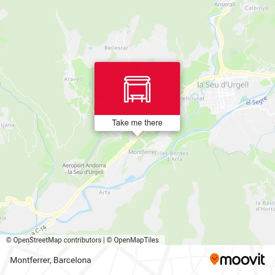 Montferrer map