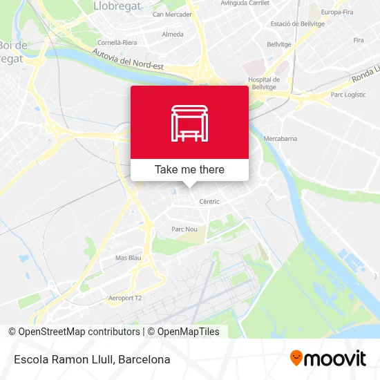 Escola Ramon Llull map