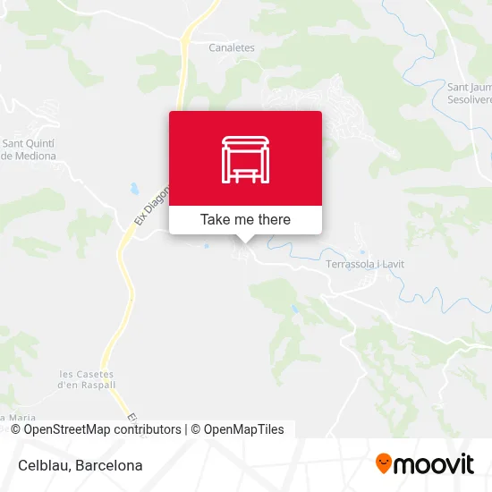 Celblau map