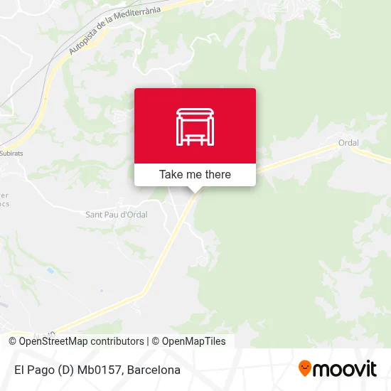 El Pago (D) Mb0157 map