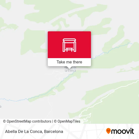 Abella De La Conca map