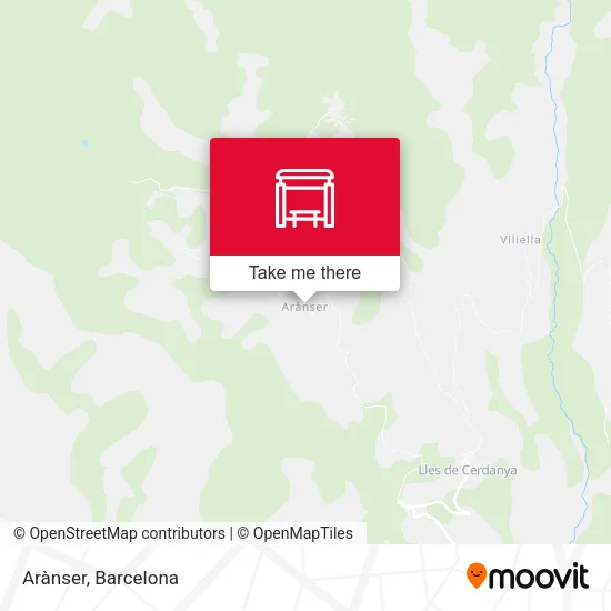 Arànser map
