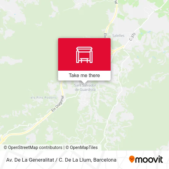 Av. De La Generalitat / C. De La Llum map