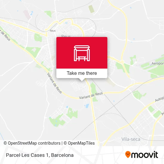 Parcel·Les Cases 1 map