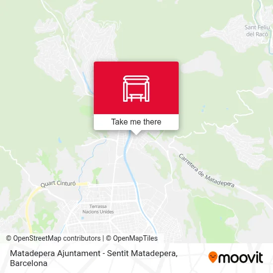 Matadepera Ajuntament - Sentit Matadepera map