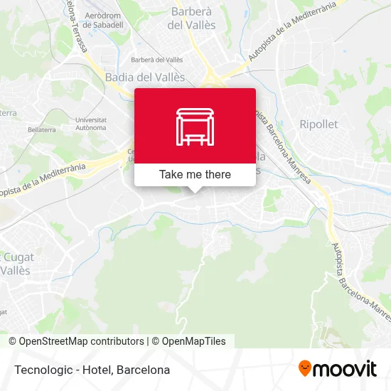Tecnologic - Hotel map
