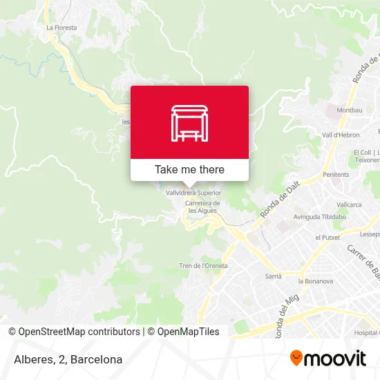 Alberes, 2 map