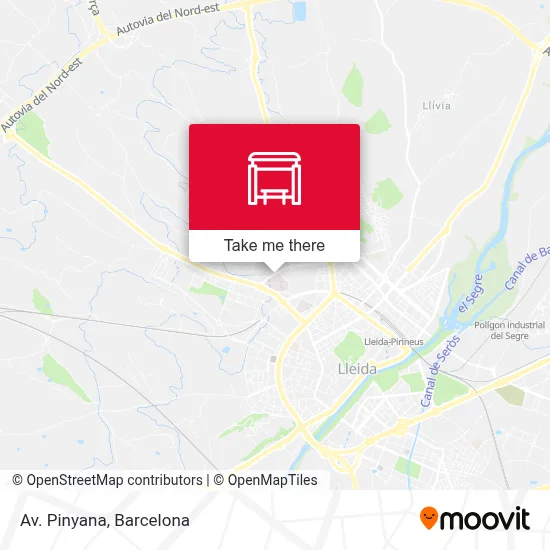 Av. Pinyana map