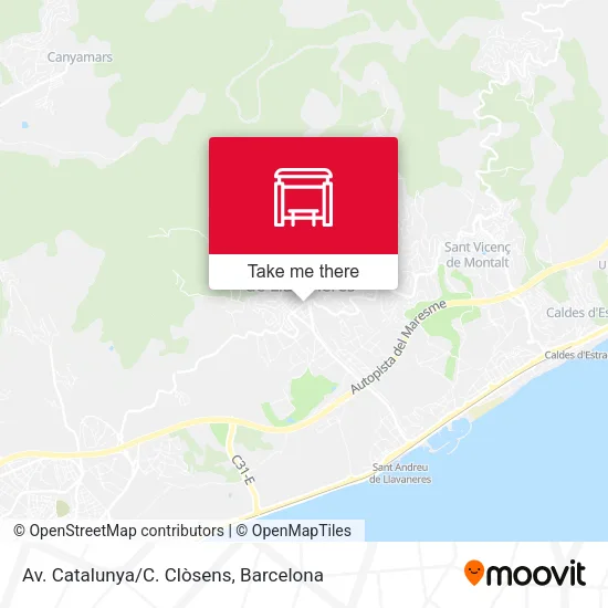Av. Catalunya/C. Clòsens map