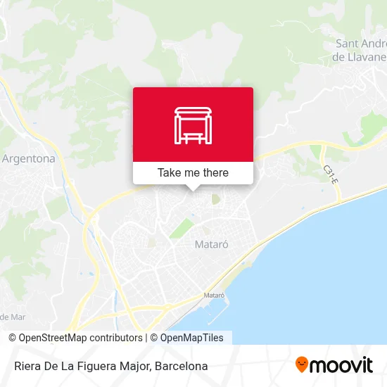 Riera De La Figuera Major map