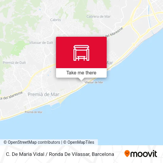C. De Maria Vidal / Ronda De Vilassar map
