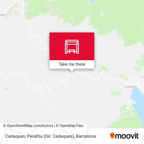 Cadaques, Perafita (Dir. Cadaques) map