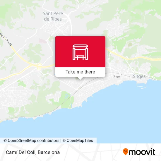 Camí Del Coll map