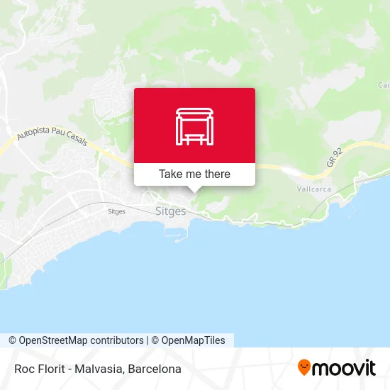 Roc Florit - Malvasia map