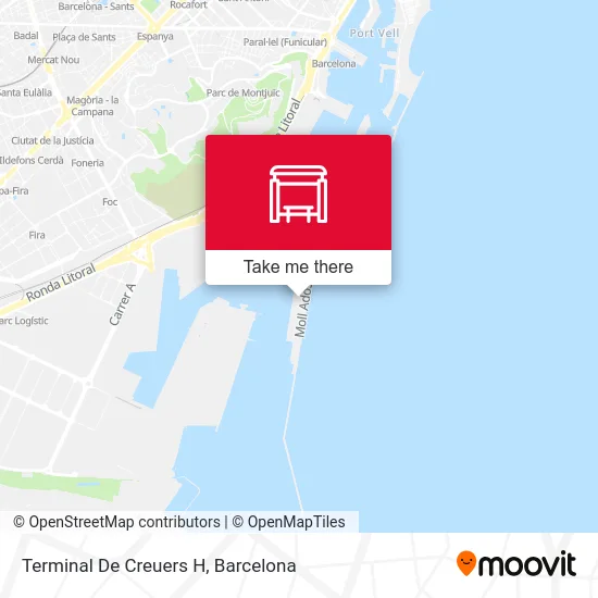 Terminal De Creuers H map