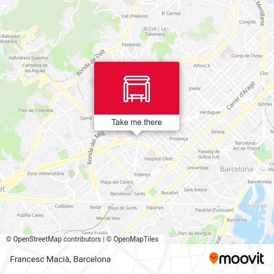 Francesc Macià map