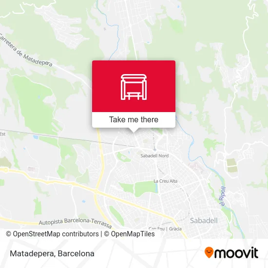 Matadepera map