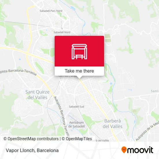 Vapor Llonch map