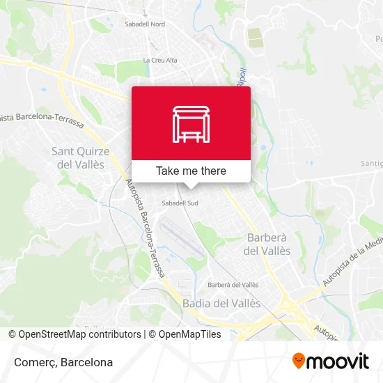 Comerç map