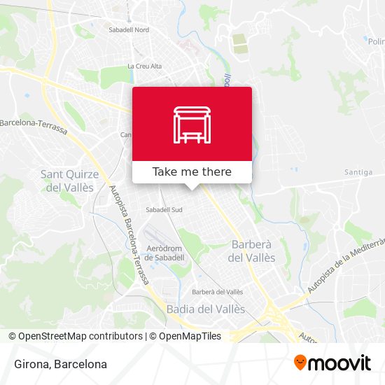 Girona map