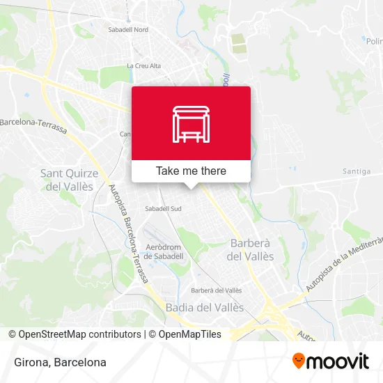 Girona map