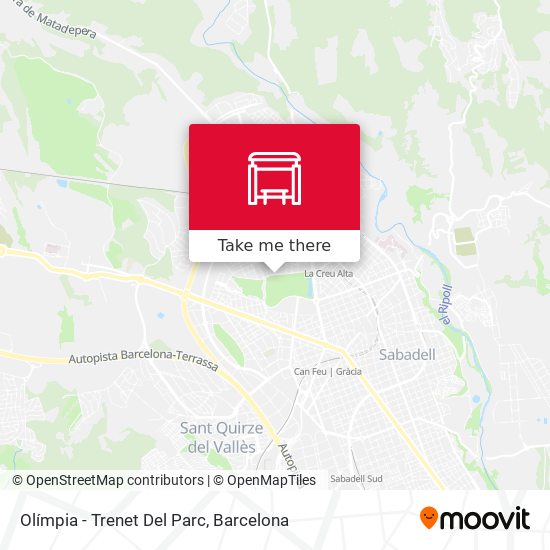 Olímpia - Trenet Del Parc map