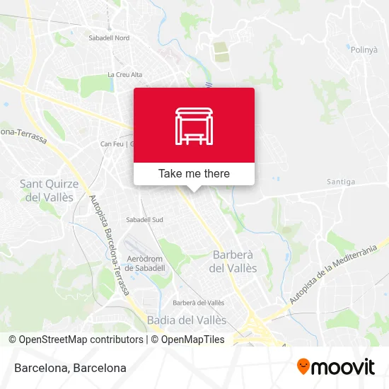 Barcelona map