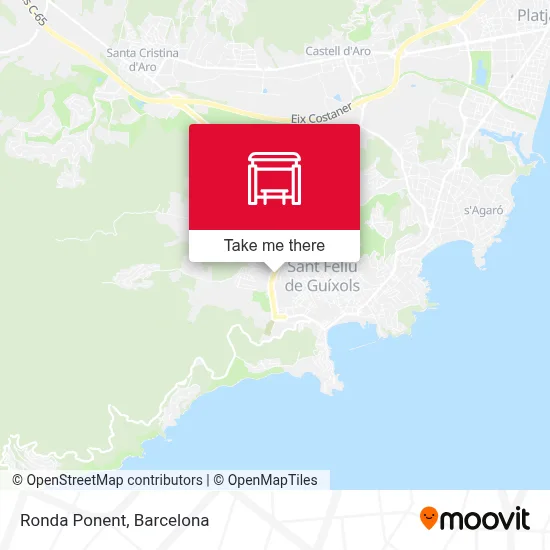 mapa Ronda Ponent