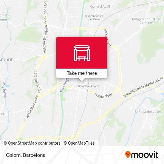 Colom map