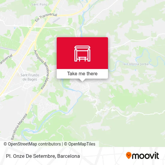 Pl. Onze De Setembre map