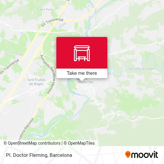 Pl. Doctor Fleming map