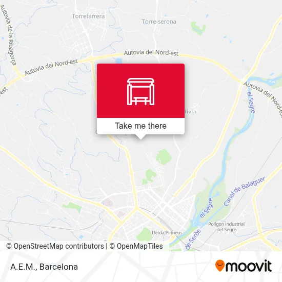 A.E.M. map