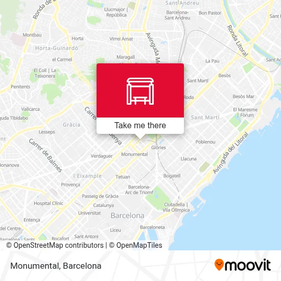 Monumental map