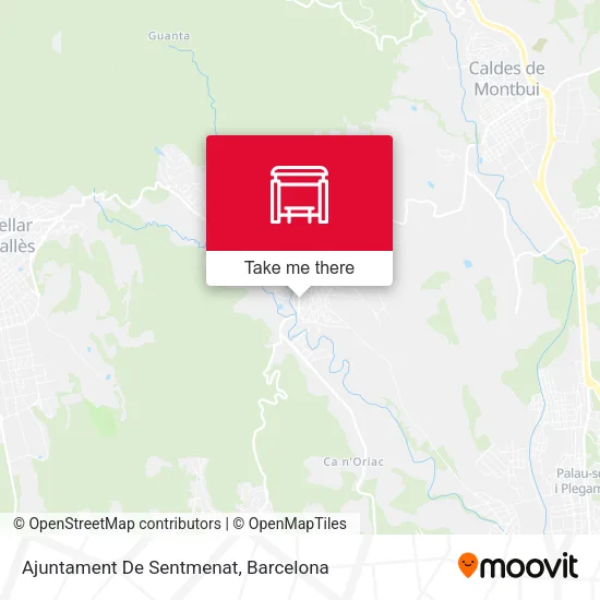 Ajuntament De Sentmenat map