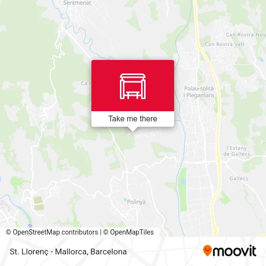 St. Llorenç - Mallorca map