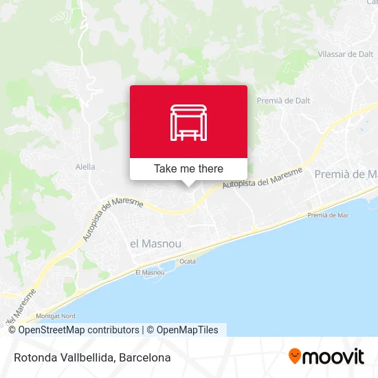 Rotonda Vallbellida map