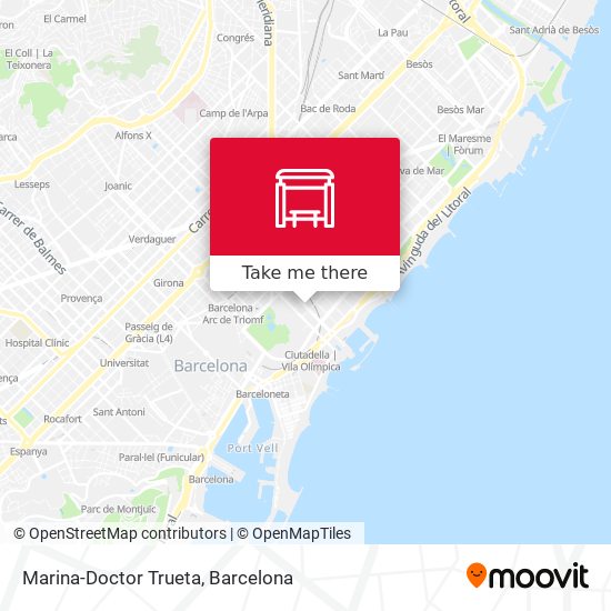 Marina-Doctor Trueta map
