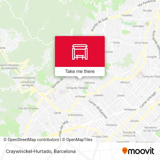 Craywinckel-Hurtado map