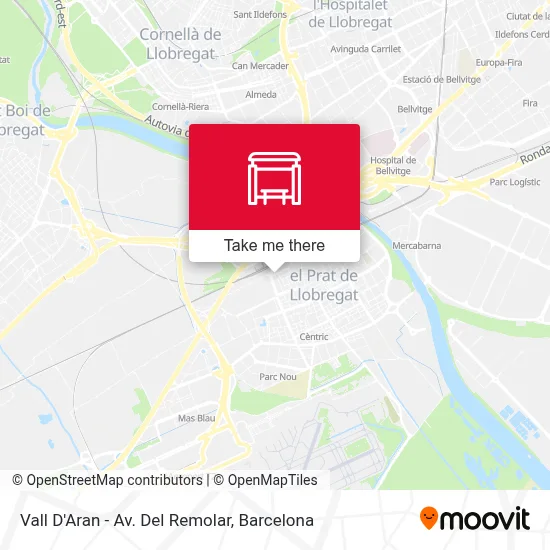 Vall D'Aran - Av. Del Remolar map